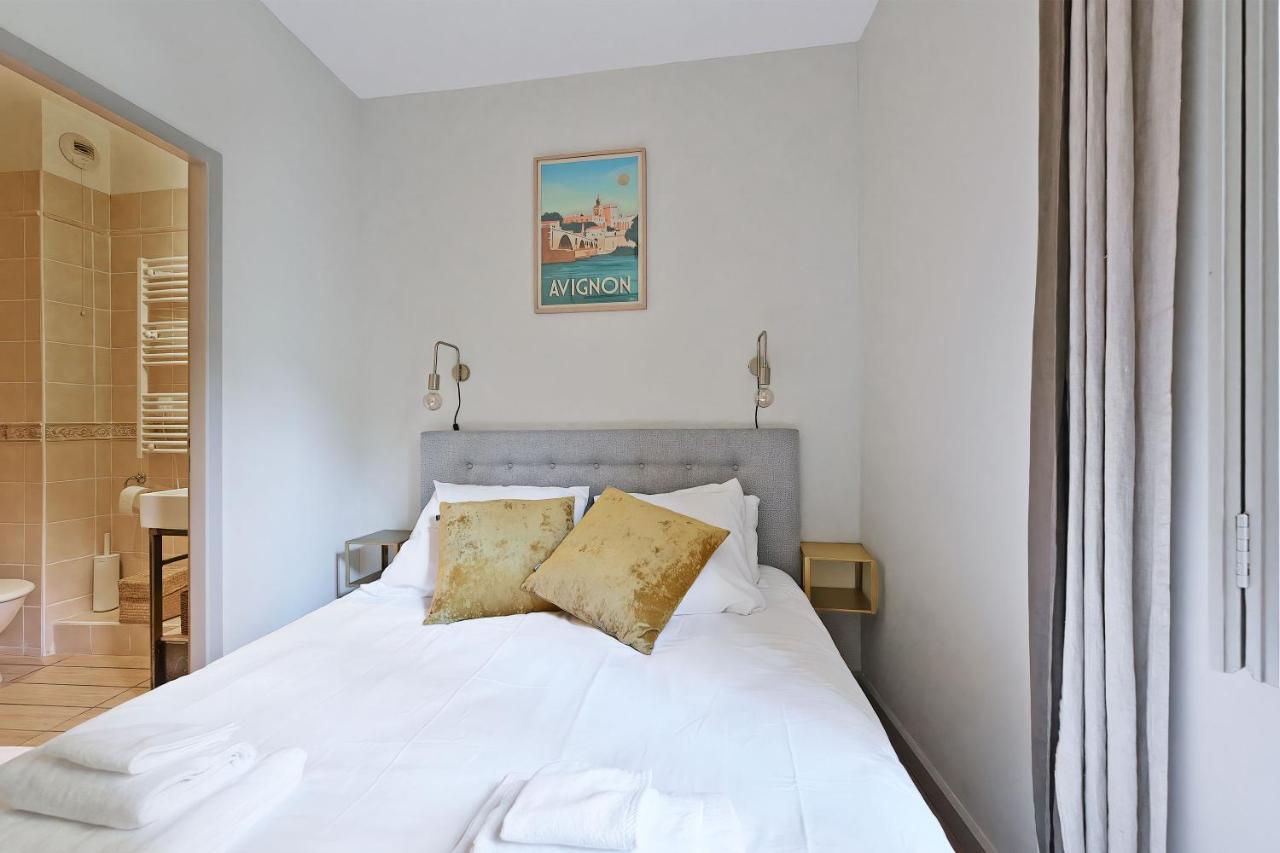 Au Coeur Des Papes, Dans Batisse De Charme Studios & Appartements En Coeur De Ville Avignon Eksteriør billede